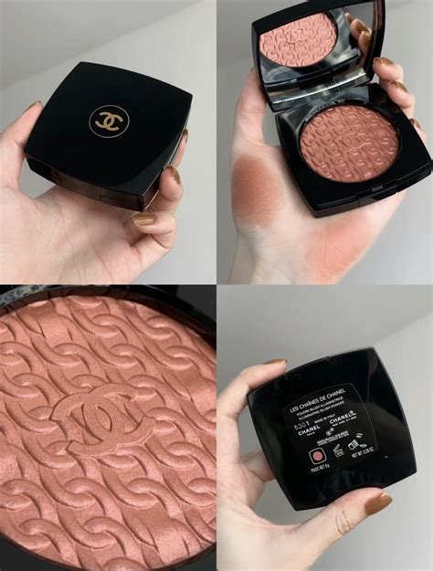 chanel les chaînes de chanel illuminating blush powder|LES CHAÎNES DE CHANEL Illuminating Blush Powder.